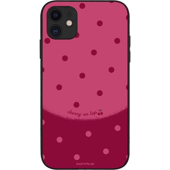 Sonique ���� Delulu Polka Era Series ��� Apple Iphone 11 Top Cherry