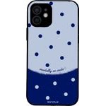 Sonique ���� Delulu Polka Era Series ��� Apple Iphone 12 Blue Mentally