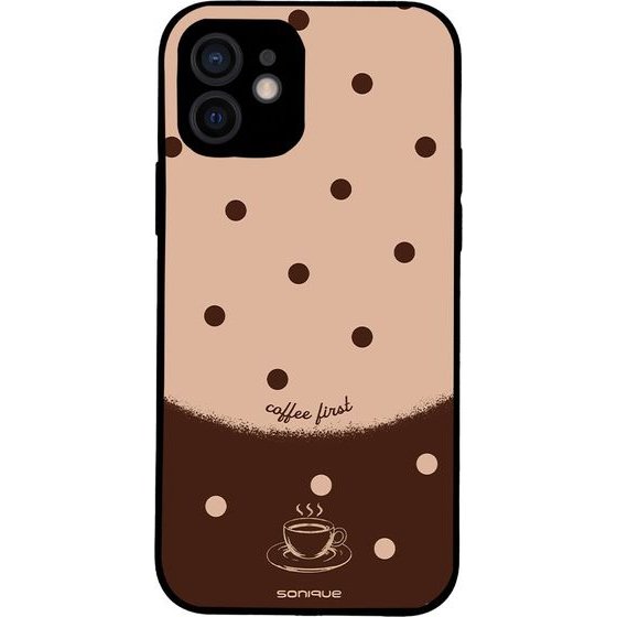Sonique ���� Delulu Polka Era Series ��� Apple Iphone 12 Coffee First
