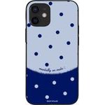 Sonique ���� Delulu Polka Era Series ��� Apple Iphone 12 Mini Blue Mentally