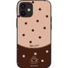 Sonique ���� Delulu Polka Era Series ��� Apple Iphone 12 Mini Coffee First