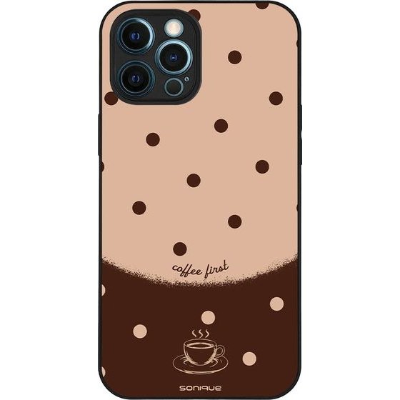 Sonique ���� Delulu Polka Era Series ��� Apple Iphone 12 Pro Max Coffee First