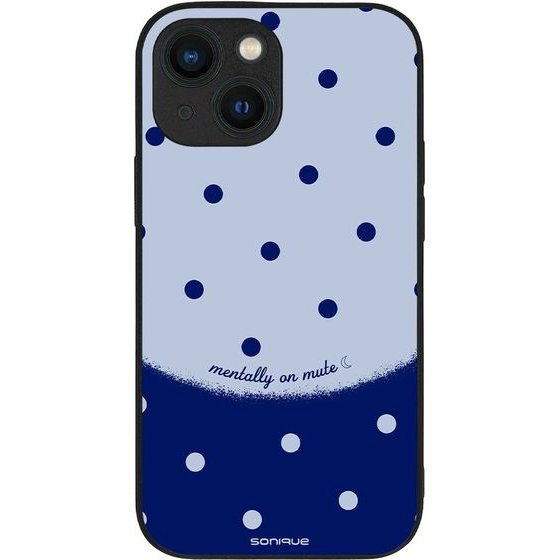 Sonique ���� Delulu Polka Era Series ��� Apple Iphone 13 Mini Blue Mentally
