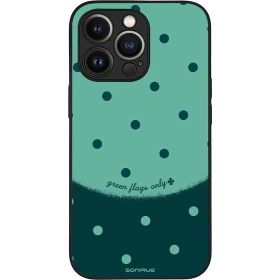 Sonique ���� Delulu Polka Era Series ��� Apple Iphone 13 Pro Green Flags