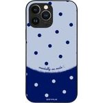 Sonique ���� Delulu Polka Era Series ��� Apple Iphone 13 Pro Max Blue Mentally