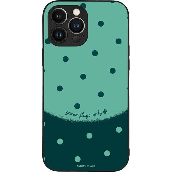 Sonique ���� Delulu Polka Era Series ��� Apple Iphone 13 Pro Max Green Flags