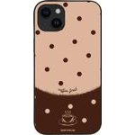 Sonique ���� Delulu Polka Era Series ��� Apple Iphone 14 Plus Coffee First