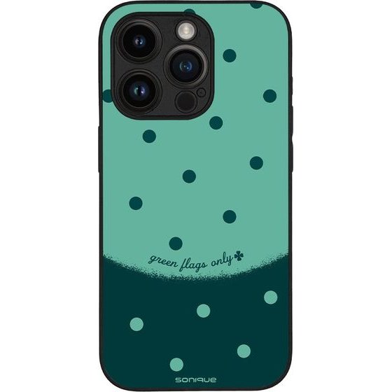 Sonique ���� Delulu Polka Era Series ��� Apple Iphone 14 Pro Green Flags
