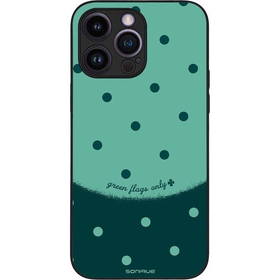 Sonique ���� Delulu Polka Era Series ��� Apple Iphone 14 Pro Max Green Flags