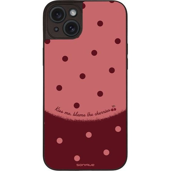 Sonique ���� Delulu Polka Era Series ��� Apple Iphone 15 Plus Blame Cherries