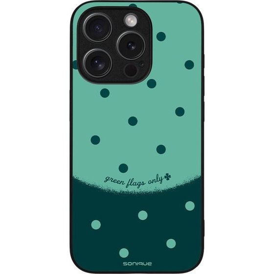 Sonique ���� Delulu Polka Era Series ��� Apple Iphone 15 Pro Green Flags