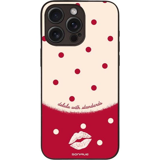 Sonique ���� Delulu Polka Era Series ��� Apple Iphone 15 Pro Max Delulu Standards