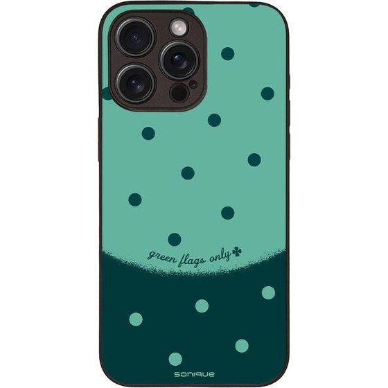 Sonique ���� Delulu Polka Era Series ��� Apple Iphone 15 Pro Max Green Flags