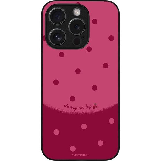 Sonique ���� Delulu Polka Era Series ��� Apple Iphone 15 Pro Top Cherry