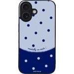 Sonique ���� Delulu Polka Era Series ��� Apple Iphone 16 Blue Mentally