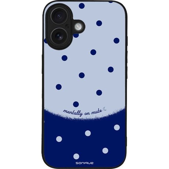 Sonique ���� Delulu Polka Era Series ��� Apple Iphone 16 Blue Mentally