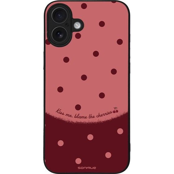 Sonique ���� Delulu Polka Era Series ��� Apple Iphone 16 Plus Blame Cherries