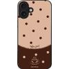 Sonique ���� Delulu Polka Era Series ��� Apple Iphone 16 Plus Coffee First