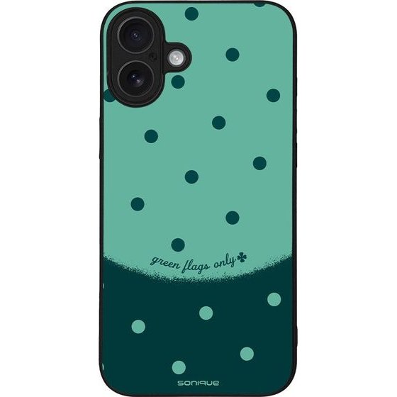 Sonique ���� Delulu Polka Era Series ��� Apple Iphone 16 Plus Green Flags