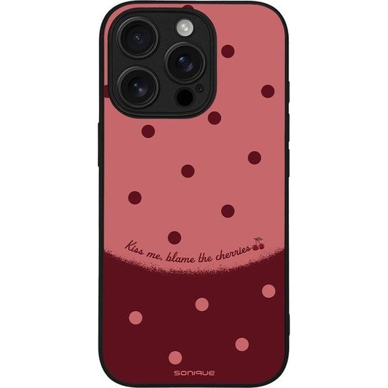 Sonique ���� Delulu Polka Era Series ��� Apple Iphone 16 Pro Blame Cherries
