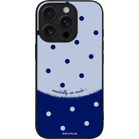 Sonique ���� Delulu Polka Era Series ��� Apple Iphone 16 Pro Blue Mentally