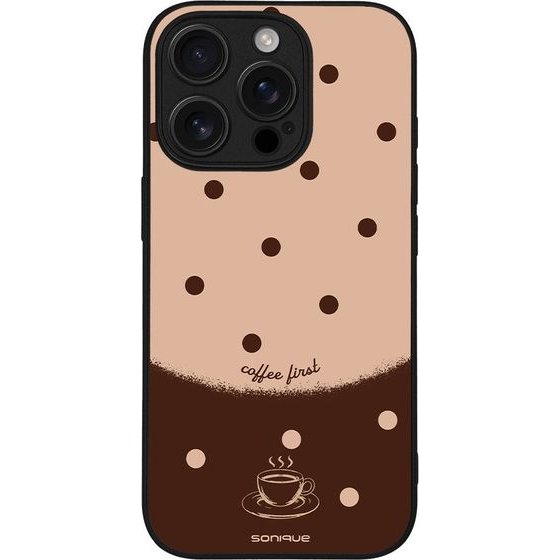 Sonique ���� Delulu Polka Era Series ��� Apple Iphone 16 Pro Coffee First