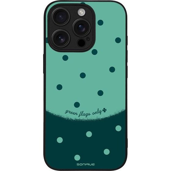 Sonique ���� Delulu Polka Era Series ��� Apple Iphone 16 Pro Green Flags