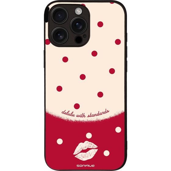 Sonique ���� Delulu Polka Era Series ��� Apple Iphone 16 Pro Max Delulu Standards