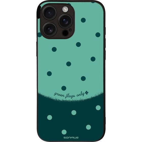Sonique ���� Delulu Polka Era Series ��� Apple Iphone 16 Pro Max Green Flags