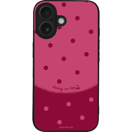 Sonique ���� Delulu Polka Era Series ��� Apple Iphone 16 Top Cherry
