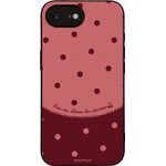 Sonique ���� Delulu Polka Era Series ��� Apple Iphone 16e / Iphone 17e Blame Cherries