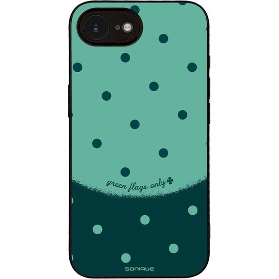 Sonique ���� Delulu Polka Era Series ��� Apple Iphone 16e / Iphone 17e Green Flags