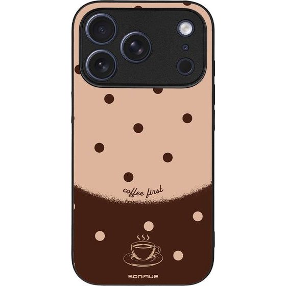 Sonique ���� Delulu Polka Era Series ��� Apple Iphone 17 Pro Coffee First