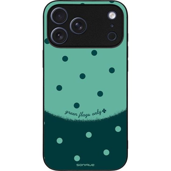 Sonique ���� Delulu Polka Era Series ��� Apple Iphone 17 Pro Max Green Flags