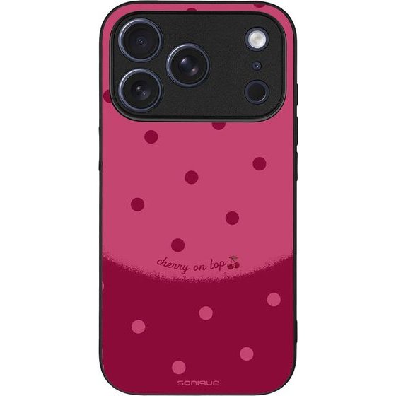 Sonique ���� Delulu Polka Era Series ��� Apple Iphone 17 Pro Top Cherry