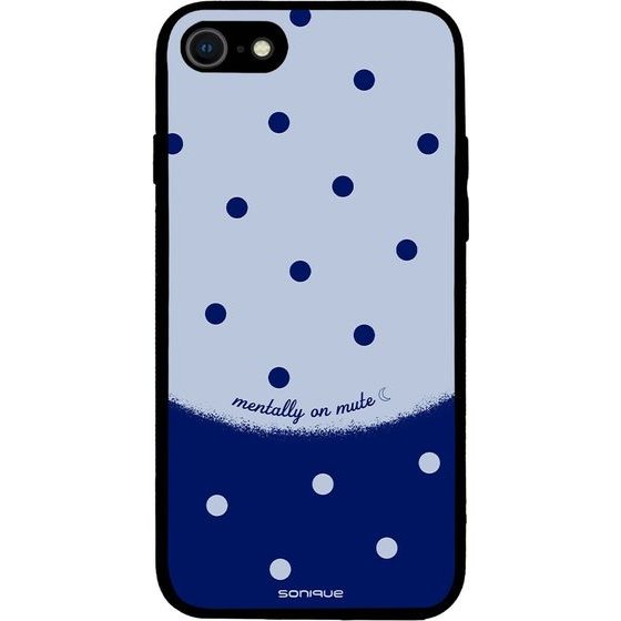 Sonique ���� Delulu Polka Era Series ��� Apple Iphone 7 / Iphone 8 / Iphone Se 2020 / Iphone Se 2022 Blue Mentally