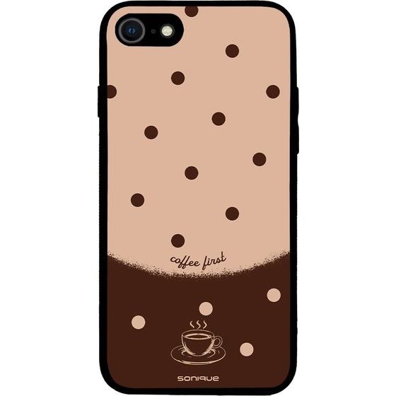 Sonique ���� Delulu Polka Era Series ��� Apple Iphone 7 / Iphone 8 / Iphone Se 2020 / Iphone Se 2022 Coffee First