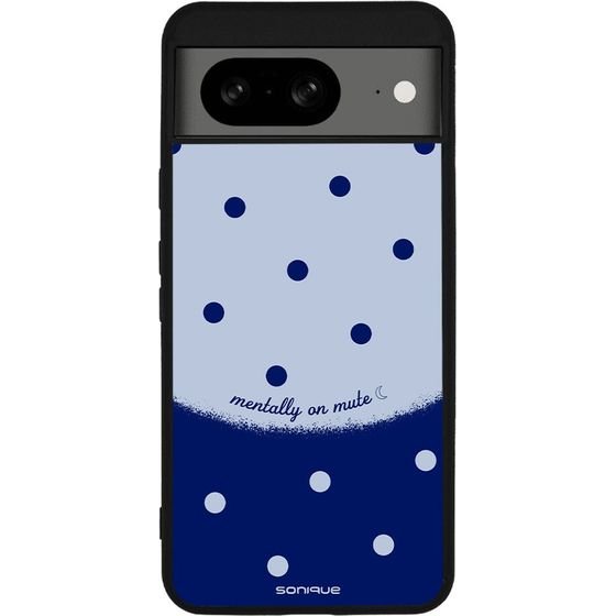 Sonique ���� Delulu Polka Era Series ��� Google Pixel 8 5G Blue Mentally