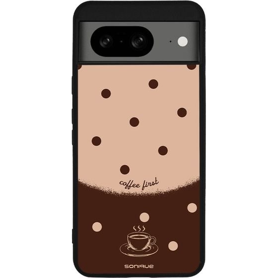 Sonique ���� Delulu Polka Era Series ��� Google Pixel 8 5G Coffee First