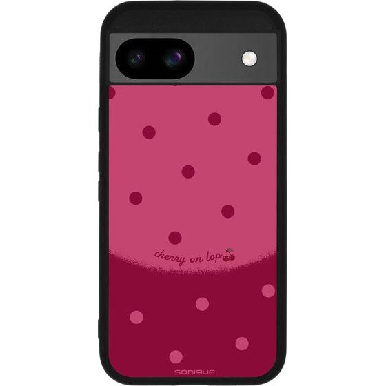 Sonique ���� Delulu Polka Era Series ��� Google Pixel 8a 5G Top Cherry