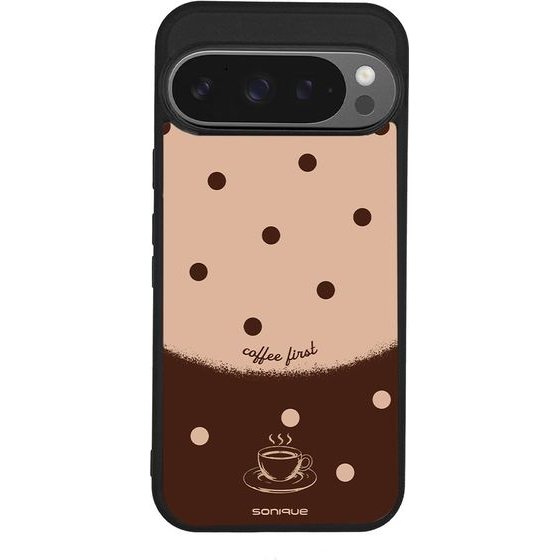 Sonique ���� Delulu Polka Era Series ��� Google Pixel 9 Pro 5G Coffee First