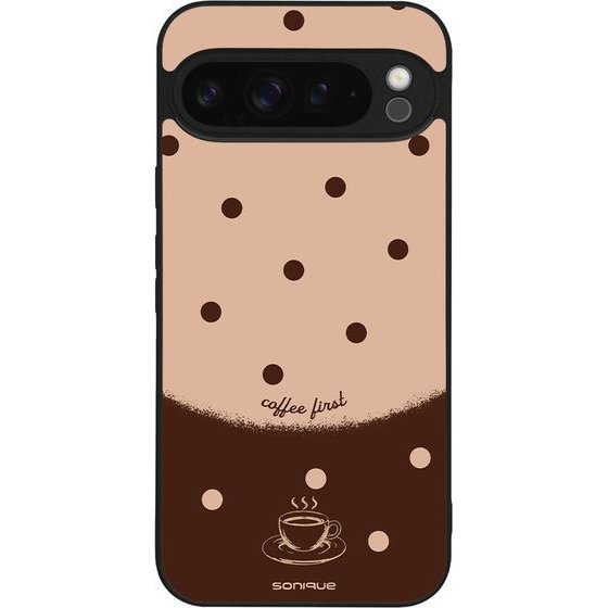 Sonique ���� Delulu Polka Era Series ��� Google Pixel 9 Pro Xl 5G Coffee First