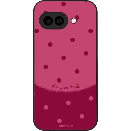 Sonique ���� Delulu Polka Era Series ��� Google Pixel 9a 5G Top Cherry