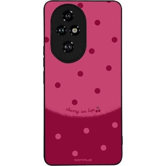 Sonique ���� Delulu Polka Era Series ��� Honor 200 Pro 5G Top Cherry