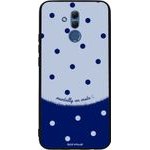 Sonique ���� Delulu Polka Era Series ��� Huawei Mate 20 Lite Blue Mentally