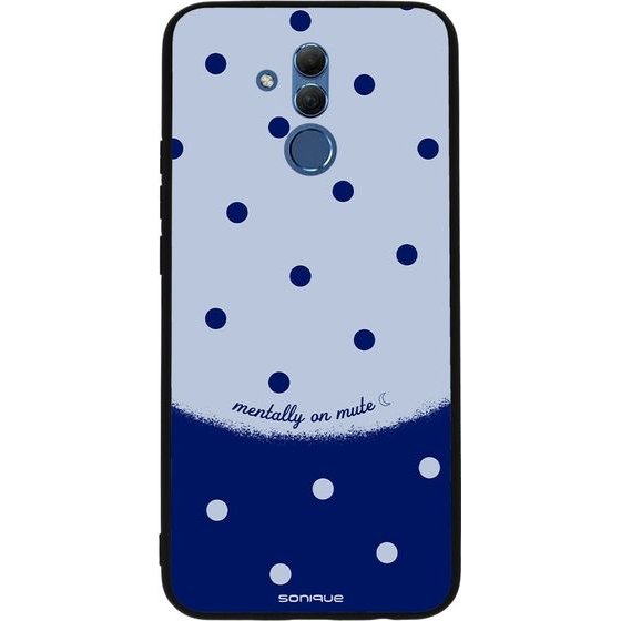 Sonique ���� Delulu Polka Era Series ��� Huawei Mate 20 Lite Blue Mentally