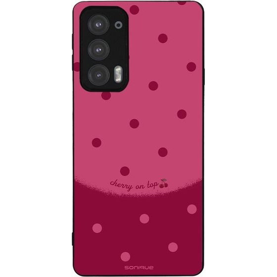 Sonique ���� Delulu Polka Era Series ��� Motorola Edge 20 5G Top Cherry