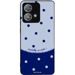 Sonique ���� Delulu Polka Era Series ��� Motorola Edge 40 Neo 5G Blue Mentally