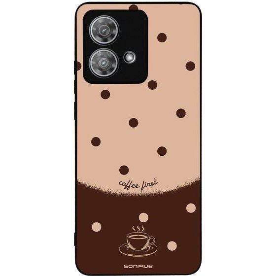 Sonique ���� Delulu Polka Era Series ��� Motorola Edge 40 Neo 5G Coffee First