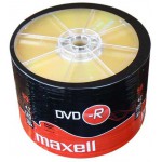 MAXELL DVD-R 16X 120MIN 4,7GB 50 SPINDLE - (DVD0256)